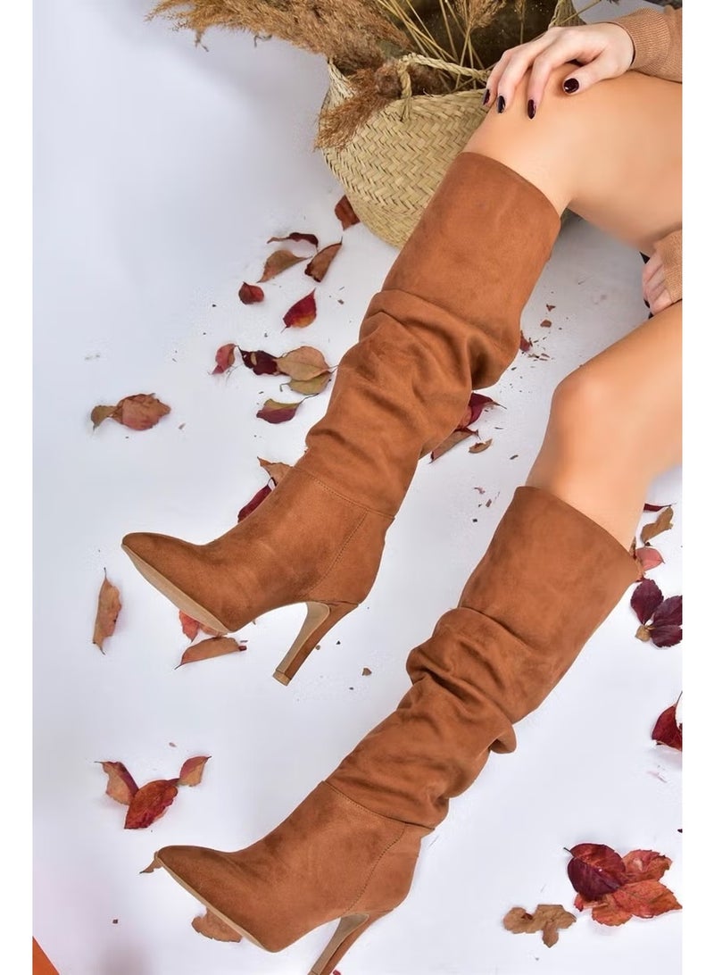 Fox Shoes أحذية نسائية من الجلد المدبوغ بكعب رفيع L404868002 - Image 2